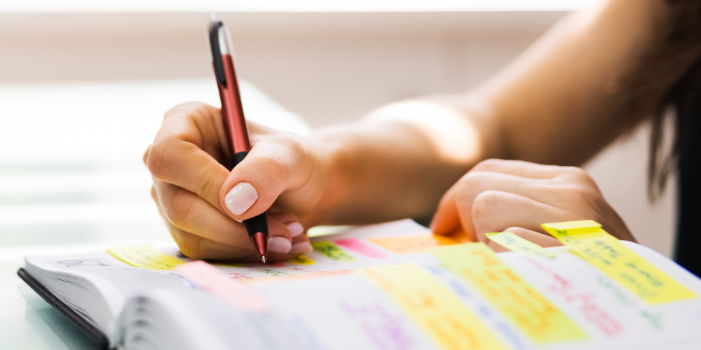 busy school schedule calendar planner