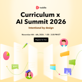 Toddle curriculum x ai summit